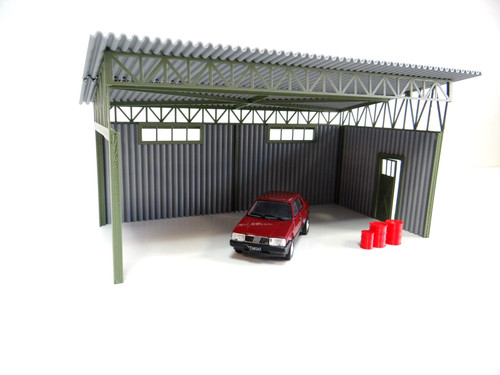 Capannone metallo garage - capannone, in