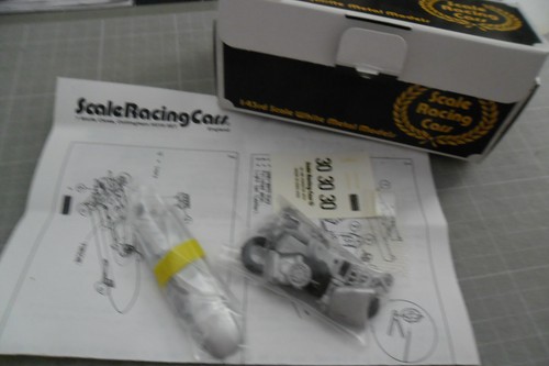 Kit scale racing cars - kit, 1/43°