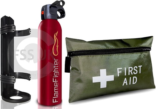 Estintore polvere 500g kit - polvere, +