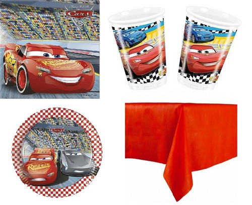Kit coordinato cars festa - kit,