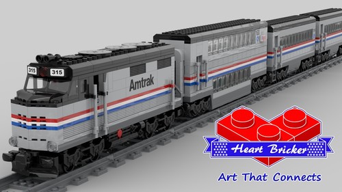 Amtrak f40 locomotive e - amtrak,